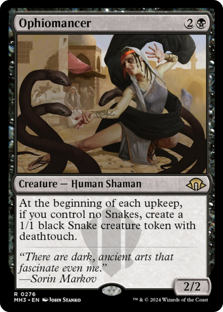 Ophiomancer [Modern Horizons 3] Magic: The Gathering