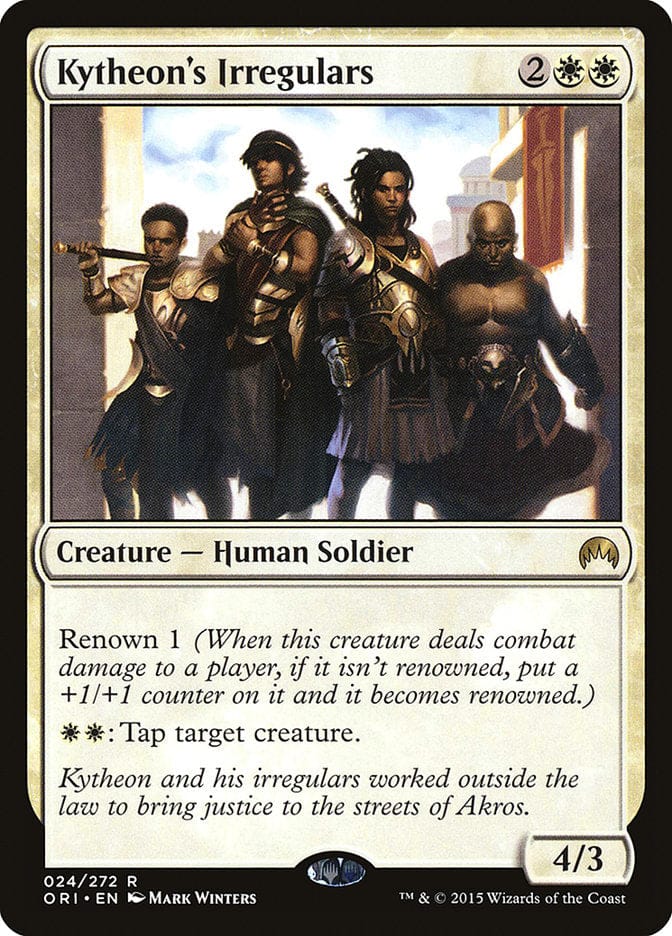 Kytheon's Irregulars [Magic Origins] Magic: The Gathering