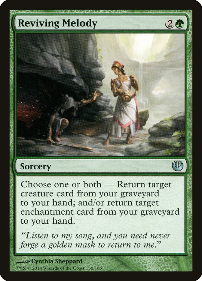 Reviving Melody [Journey into Nyx] Magic: The Gathering