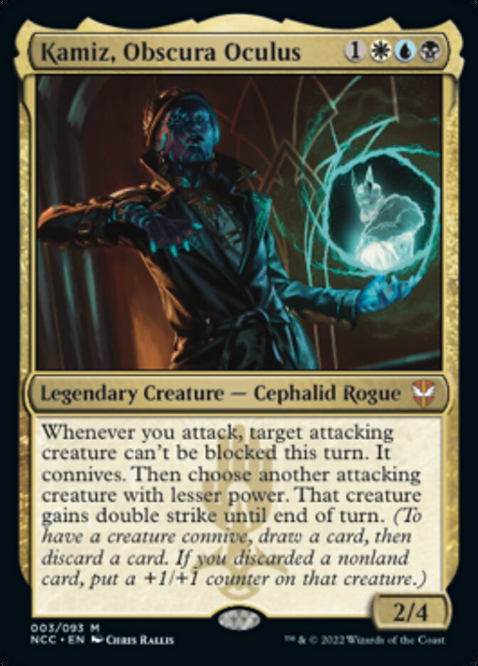 Kamiz, Obscura Oculus [Streets of New Capenna Commander] Magic: The Gathering
