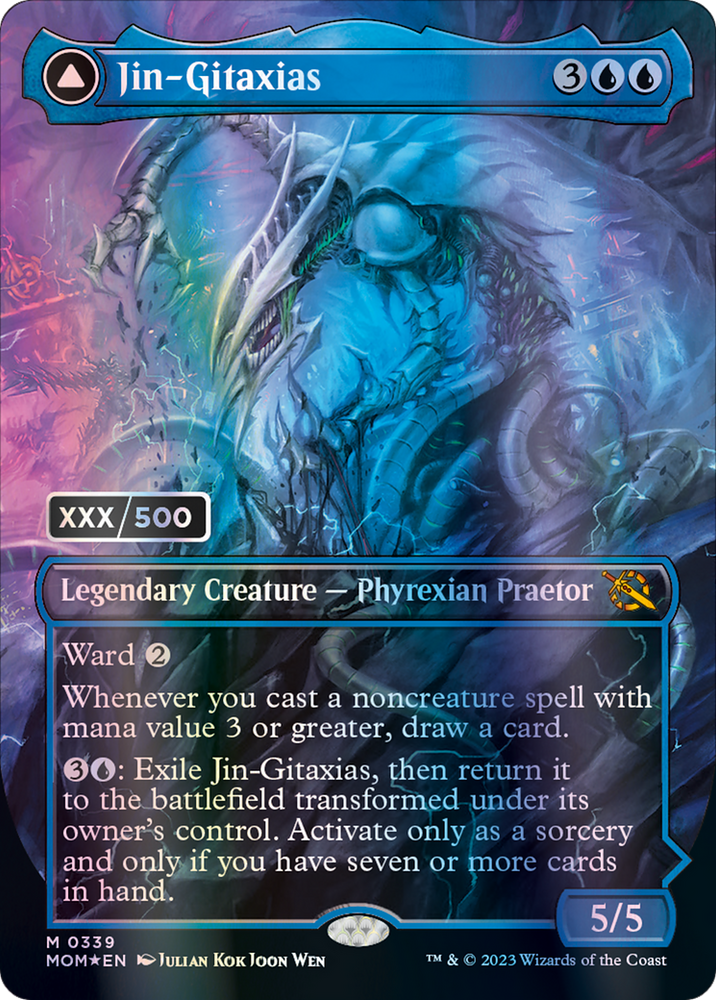 Jin-Gitaxias // The Great Synthesis (Serialized) [March of the Machine] Magic: The Gathering