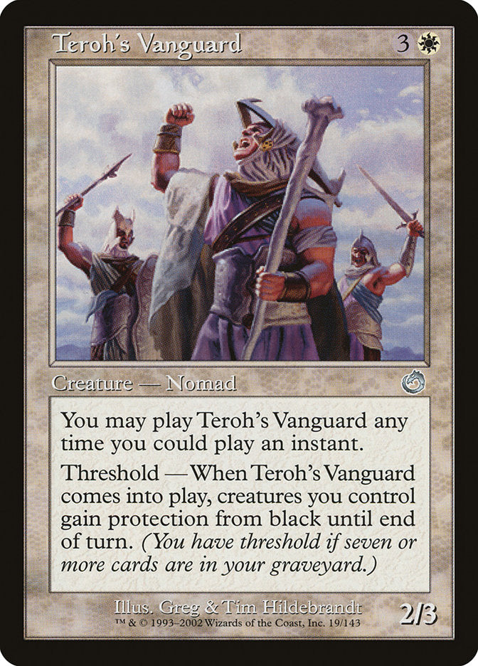 Teroh's Vanguard [Torment] Magic: The Gathering