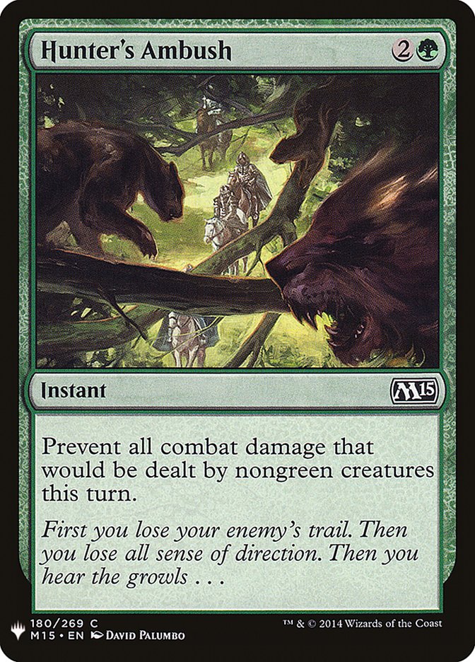 Hunter's Ambush [Mystery Booster] Magic: The Gathering
