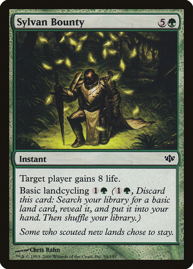 Sylvan Bounty [Conflux] Magic: The Gathering