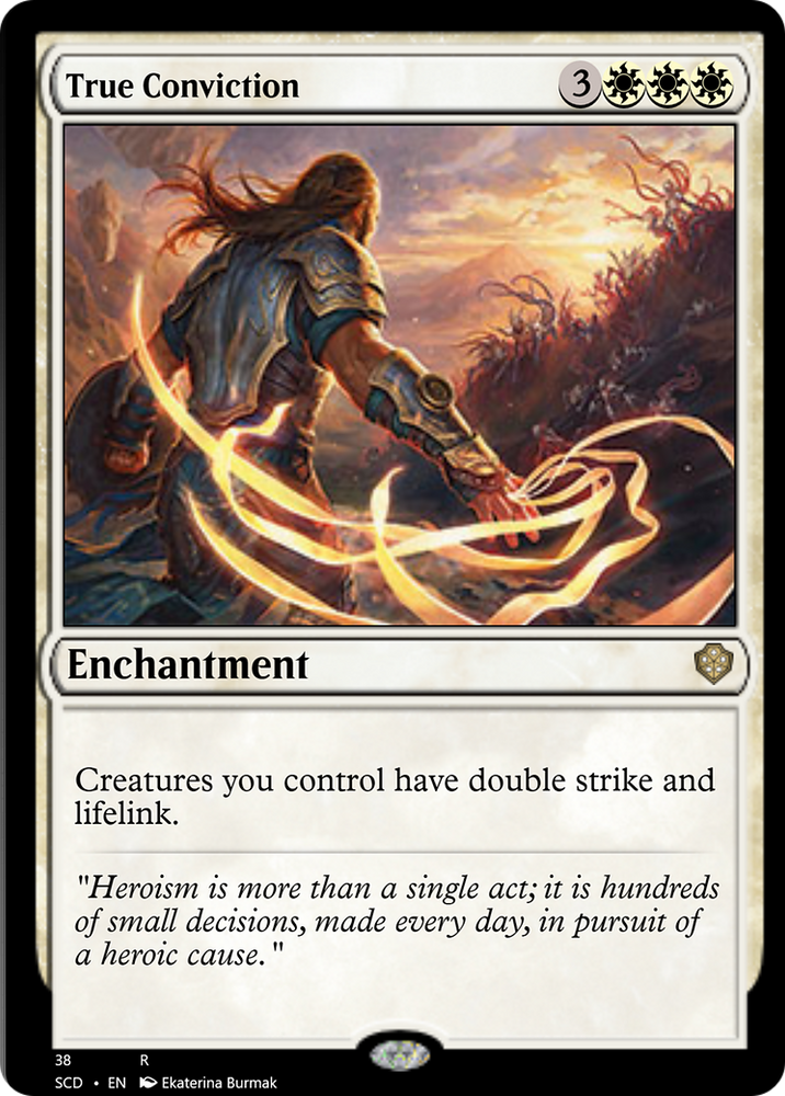 True Conviction [Starter Commander Decks] Magic: The Gathering