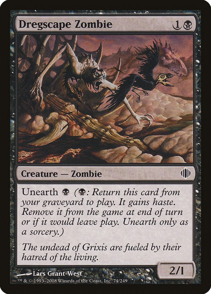 Dregscape Zombie [Shards of Alara] Magic: The Gathering