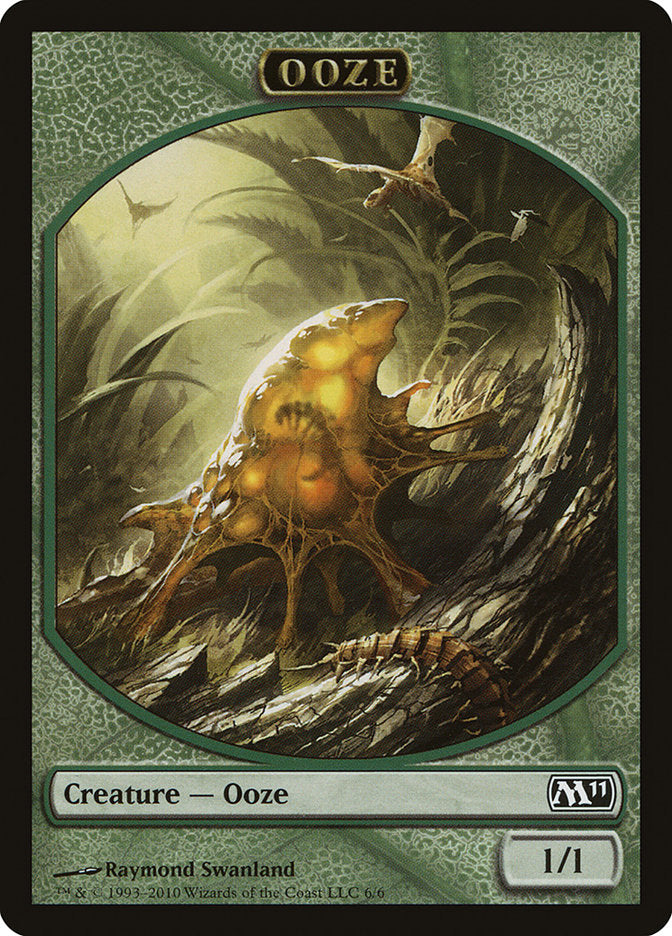 Ooze Token (6/6) [Magic 2011 Tokens] Magic: The Gathering
