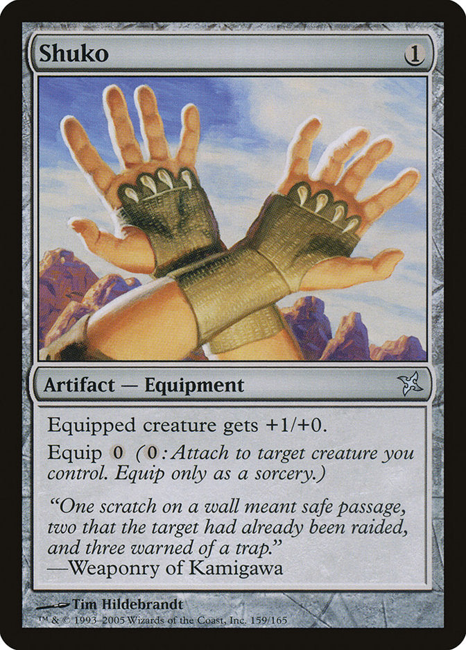 Shuko [Betrayers of Kamigawa] Magic: The Gathering