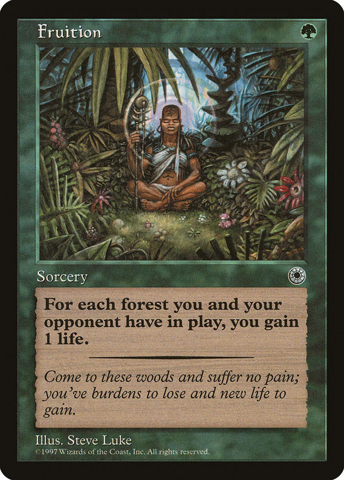 Fruition [Portal] Magic: The Gathering