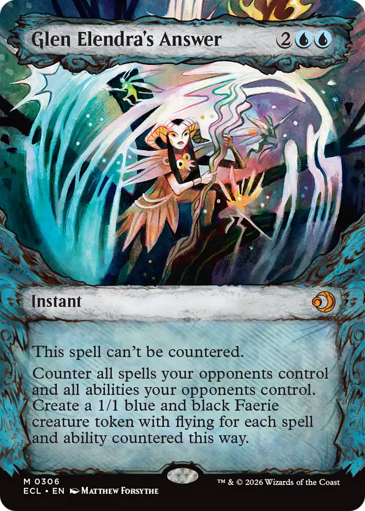 Glen Elendra's Answer (Showcase) [Lorwyn Eclipsed] Magic: The Gathering