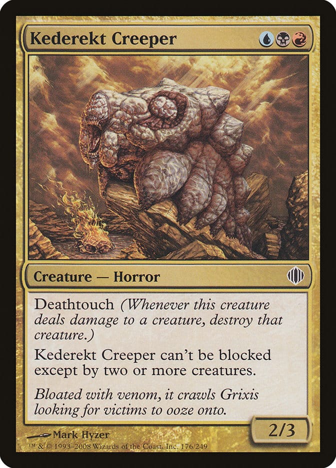 Kederekt Creeper [Shards of Alara] Magic: The Gathering