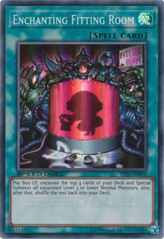 Enchanting Fitting Room [STP2-EN014] Super Rare - Yugioh Cards For Your TCG Needs!