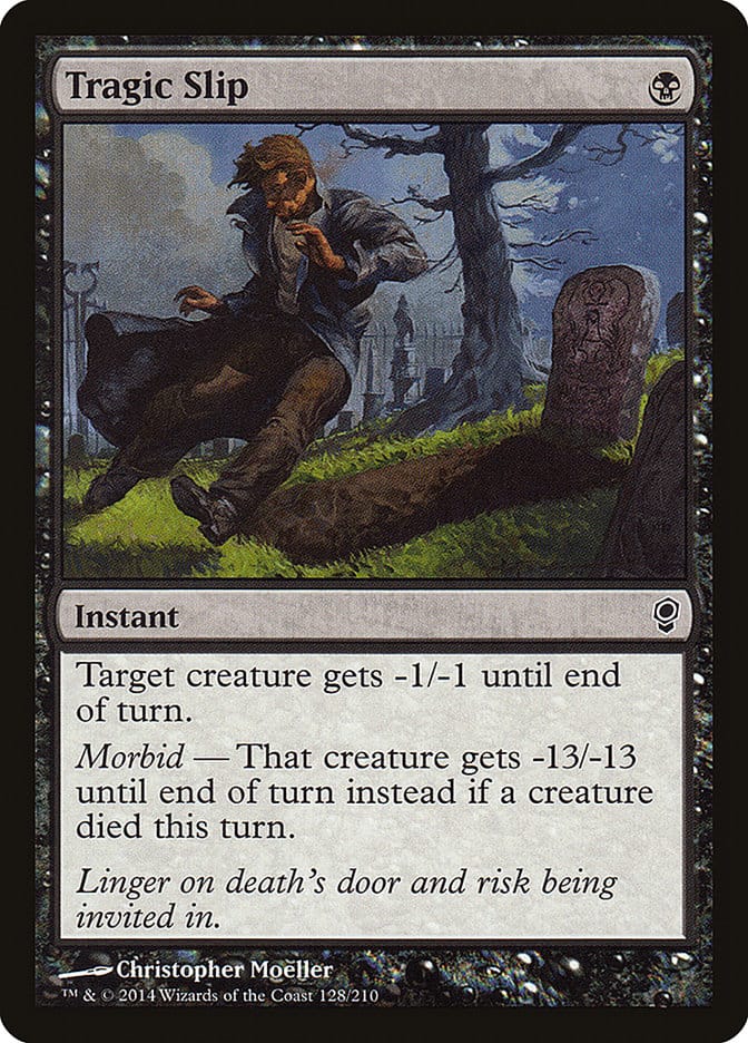 Tragic Slip [Conspiracy] Magic: The Gathering