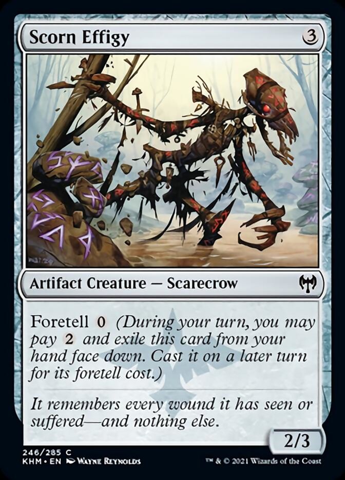 Scorn Effigy [Kaldheim] Magic: The Gathering