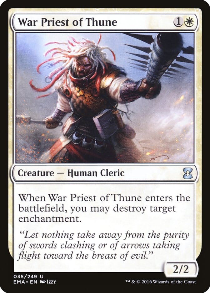 War Priest of Thune [Eternal Masters] Magic: The Gathering
