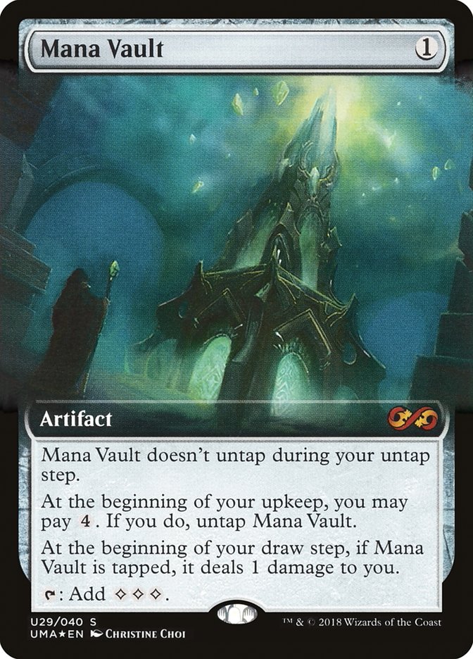 Mana Vault (Topper) [Ultimate Masters Box Topper] Magic: The Gathering
