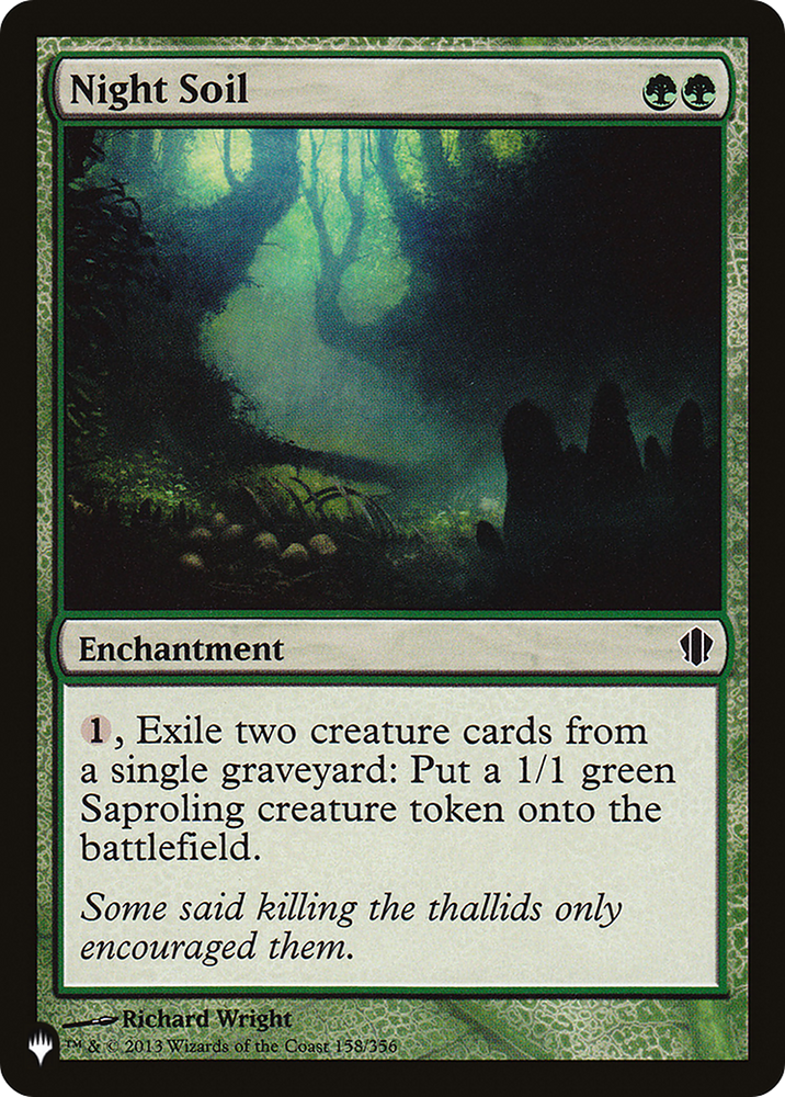 Night Soil [The List] Magic: The Gathering