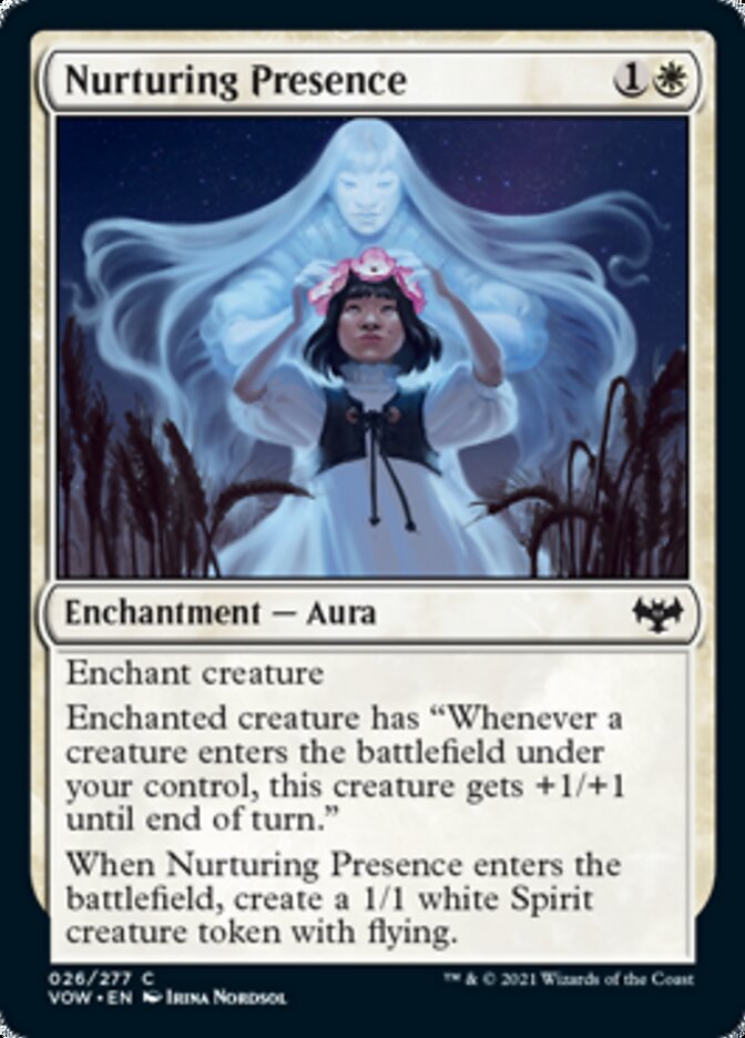 Nurturing Presence [Innistrad: Crimson Vow] Magic: The Gathering