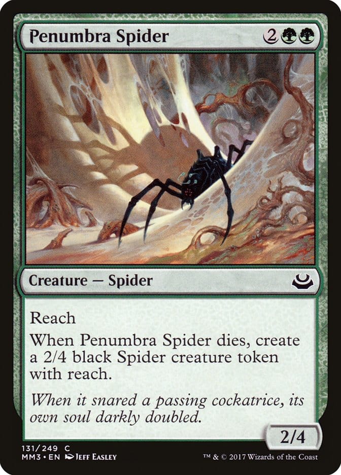 Penumbra Spider [Modern Masters 2017] Magic: The Gathering