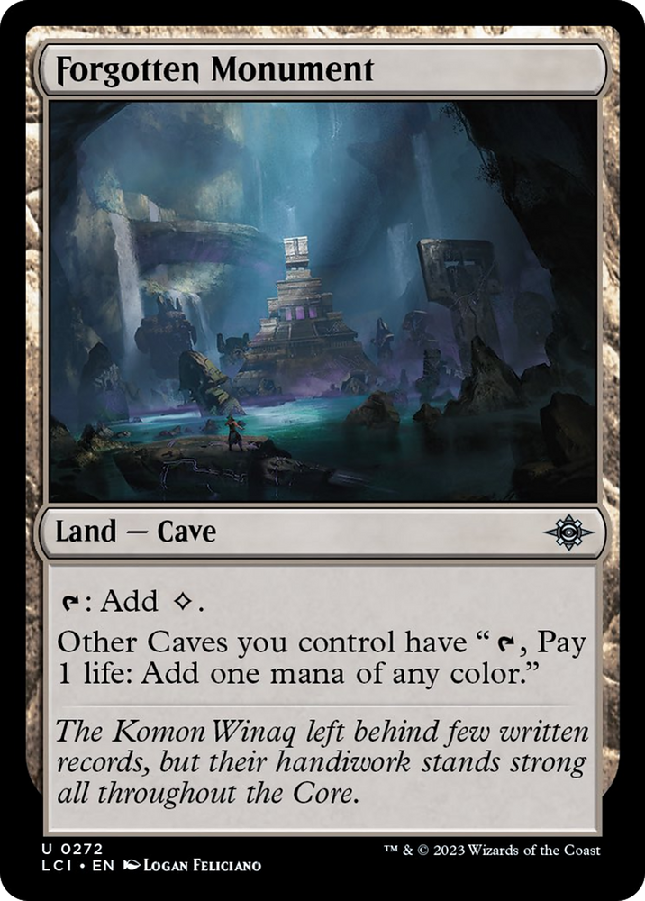 Forgotten Monument [The Lost Caverns of Ixalan] Magic: The Gathering