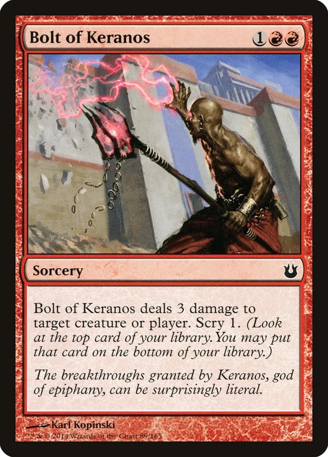 Bolt of Keranos [Born of the Gods] Magic: The Gathering