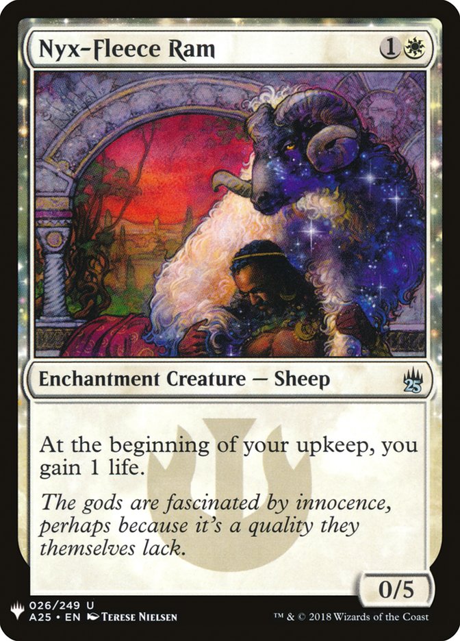 Nyx-Fleece Ram [Mystery Booster] Magic: The Gathering
