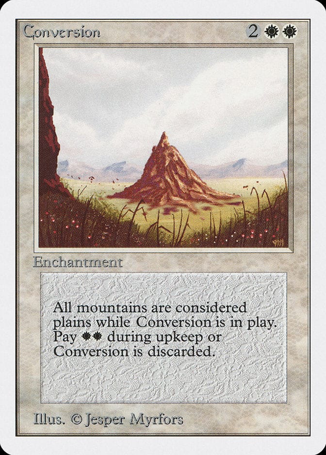 Conversion [Unlimited Edition] Magic: The Gathering