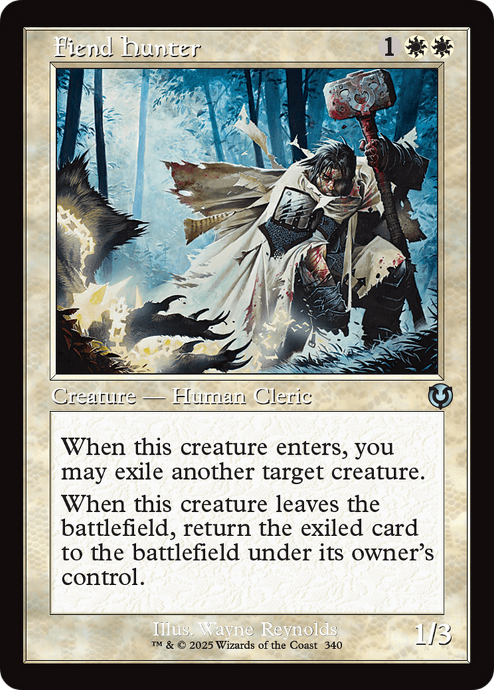 Fiend Hunter (Retro Frame) [Innistrad Remastered] Magic: The Gathering