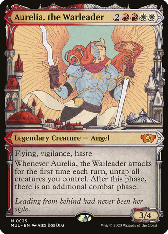 Aurelia, the Warleader [Multiverse Legends] Magic: The Gathering
