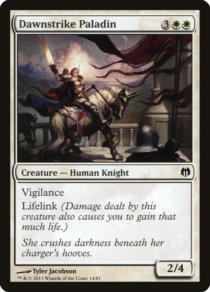 Dawnstrike Paladin [Duel Decks: Heroes vs. Monsters] Magic: The Gathering