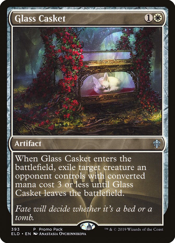 Glass Casket (Promo Pack) [Throne of Eldraine Promos] Magic: The Gathering