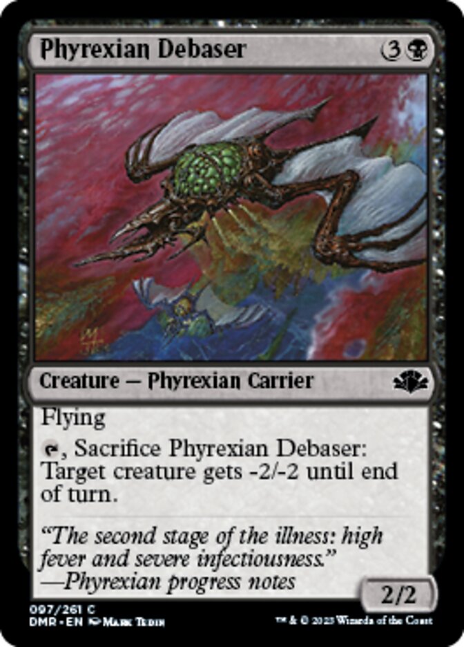 Phyrexian Debaser [Dominaria Remastered] Magic: The Gathering