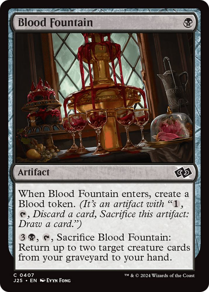 Blood Fountain [Foundations Jumpstart] Magic: The Gathering