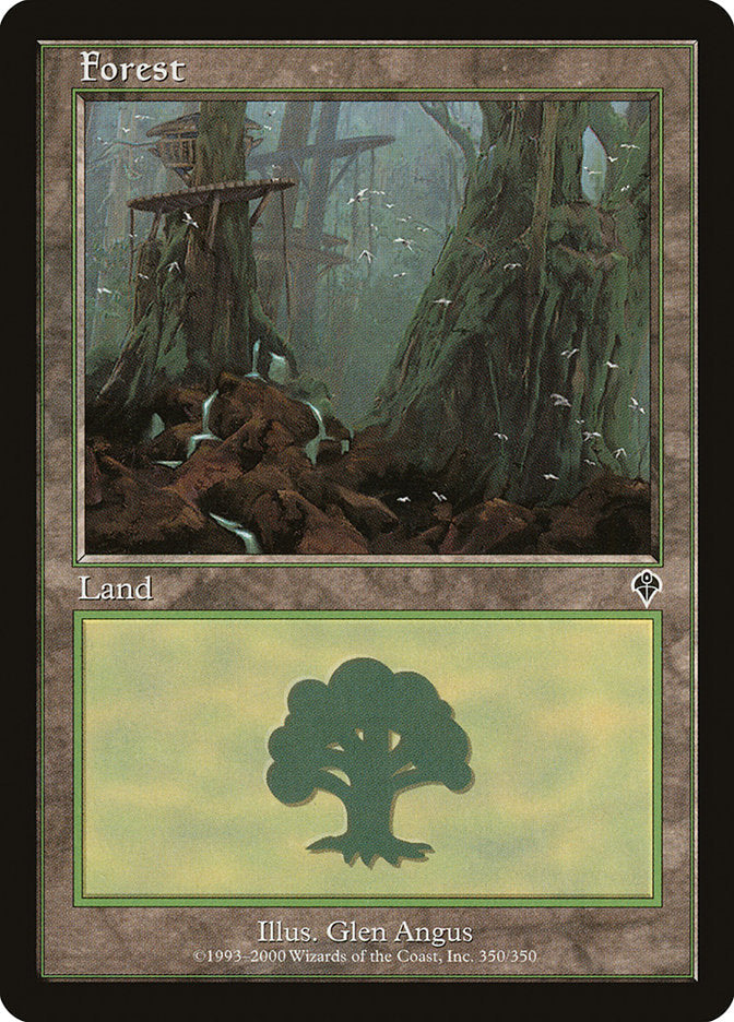 Forest (350) [Invasion] Magic: The Gathering