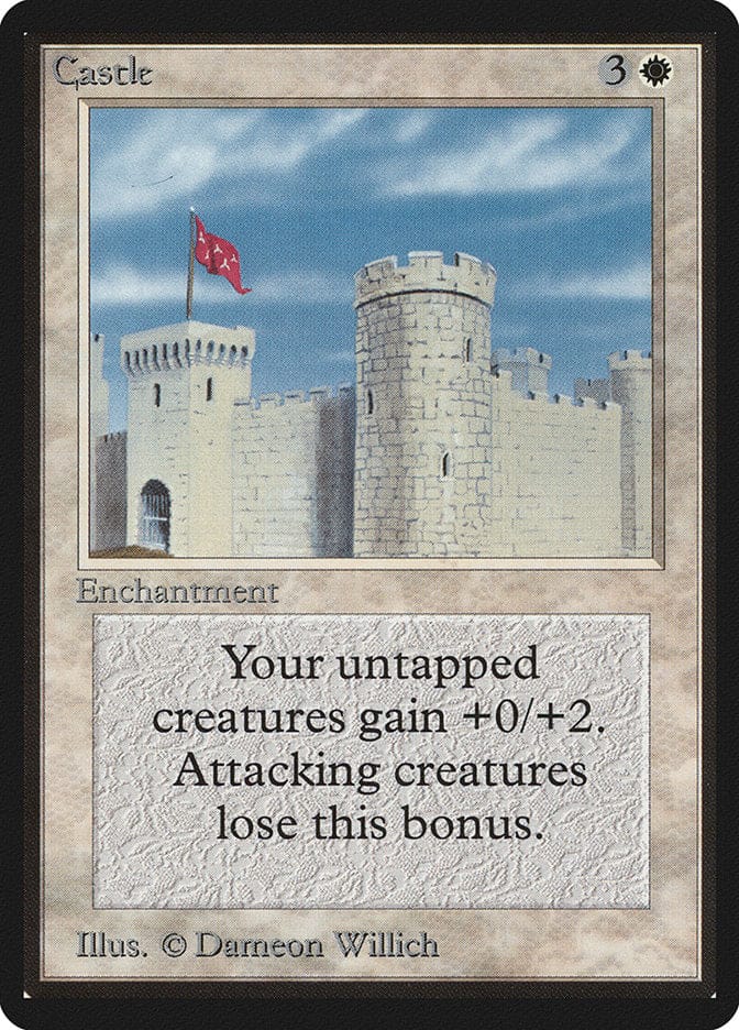 Castle [Beta Edition] Magic: The Gathering