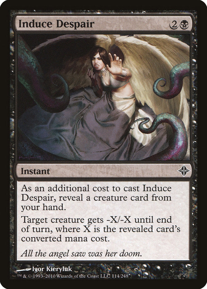 Induce Despair [Rise of the Eldrazi] Magic: The Gathering