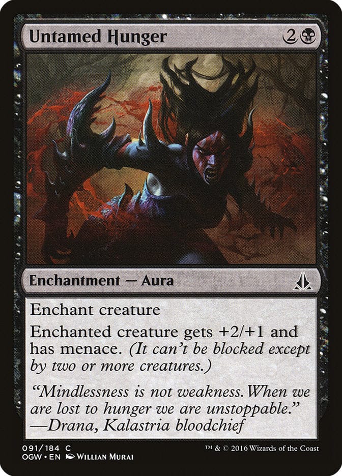 Untamed Hunger [Oath of the Gatewatch] Magic: The Gathering