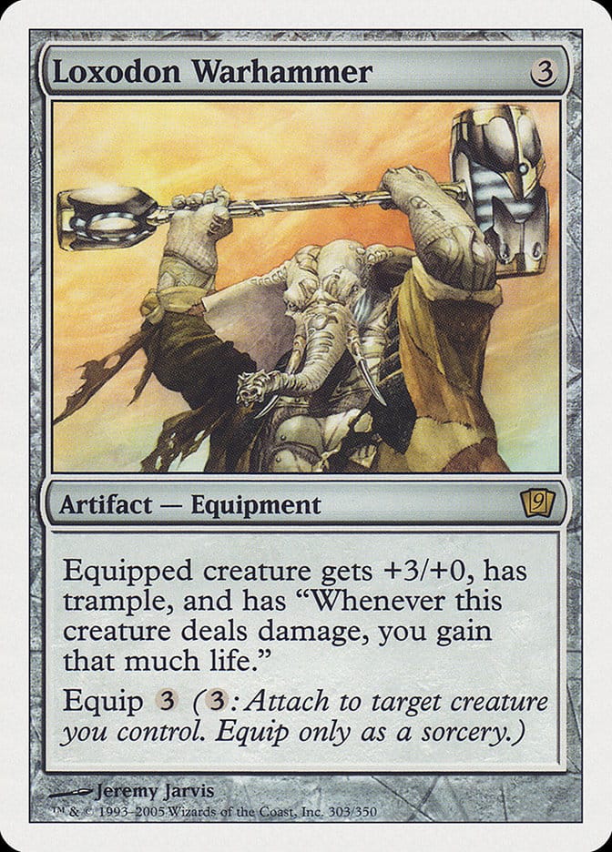 Loxodon Warhammer [Ninth Edition] Magic: The Gathering