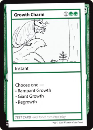 Growth Charm (2021 Edition) [Mystery Booster Playtest Cards] Magic: The Gathering