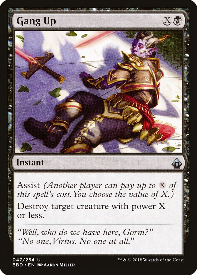 Gang Up [Battlebond] Magic: The Gathering