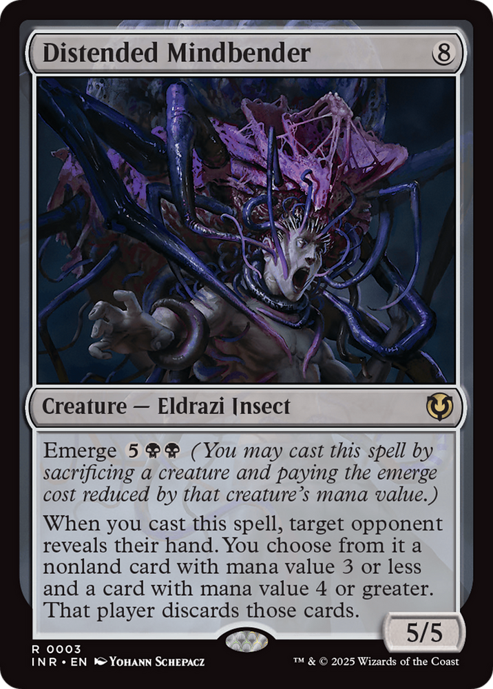 Distended Mindbender [Innistrad Remastered] Magic: The Gathering