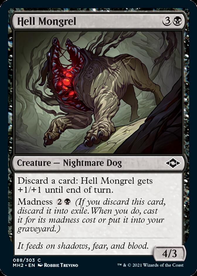 Hell Mongrel [Modern Horizons 2] Magic: The Gathering