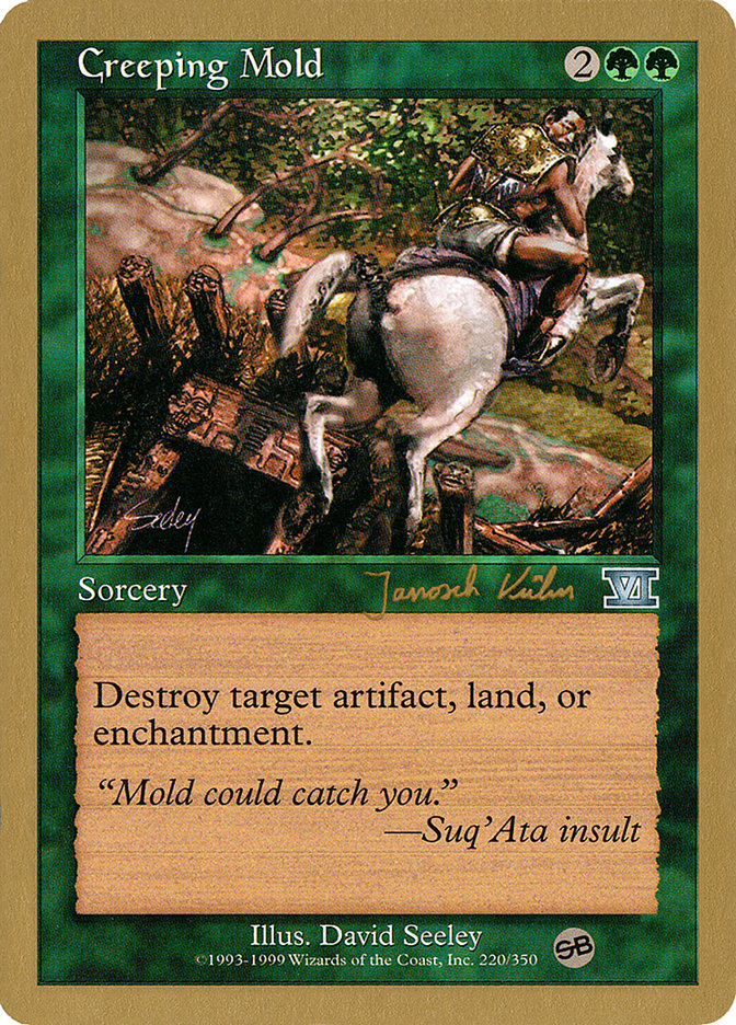 Creeping Mold (Janosch Kuhn) (SB) [World Championship Decks 2000] Magic: The Gathering