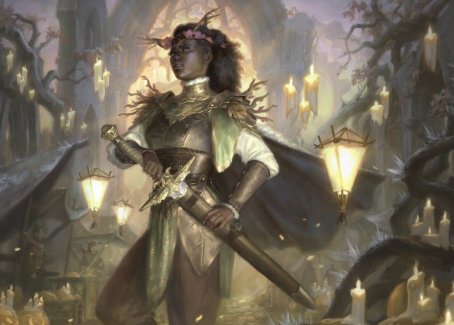 Sungold Sentinel Art Card [Innistrad: Midnight Hunt Art Series] Magic: The Gathering