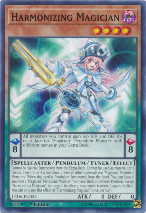 Harmonizing Magician [LED6-EN053] Common Yu-Gi-Oh!
