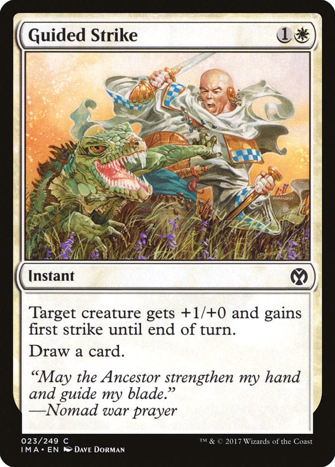Guided Strike [Iconic Masters] Magic: The Gathering
