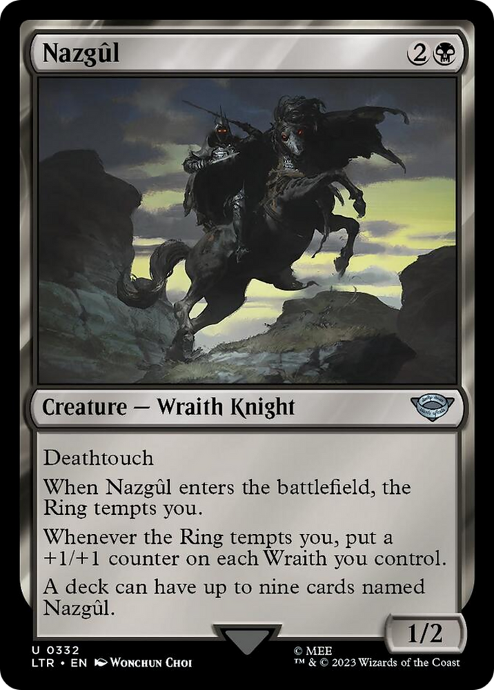Nazgul (332) [The Lord of the Rings: Tales of Middle-Earth] Magic: The Gathering