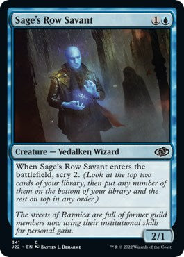 Sage's Row Savant [Jumpstart 2022] Magic: The Gathering