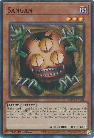 Sangan (Red) [LDS3-EN001] Ultra Rare - Yugioh Cards For Your TCG Needs!