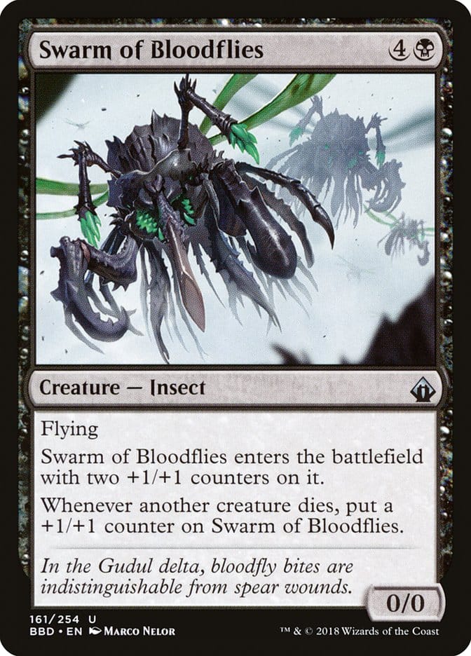 Swarm of Bloodflies [Battlebond] Magic: The Gathering